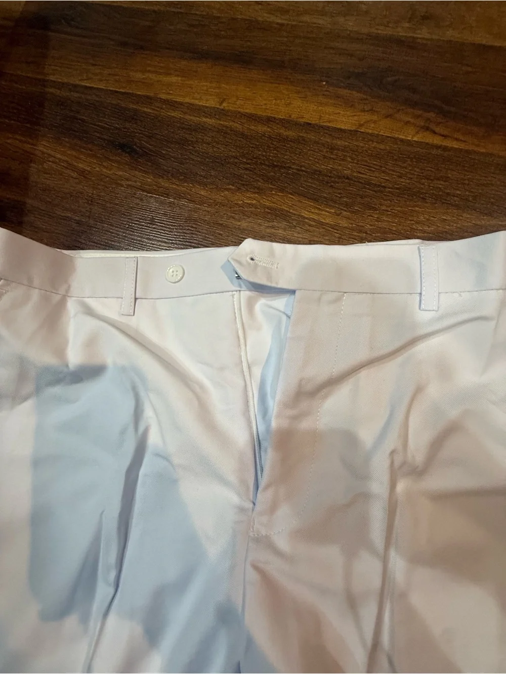 Women's White Dress Pants - Tailored Straight Leg Size Small (32